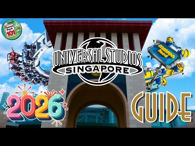 Universal Studios Singapore RIDES & ATTRACTIONS - 2026