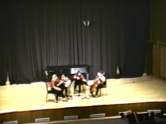 Biola Honor's String Quartet Music at Noon Feb. 6, 2022