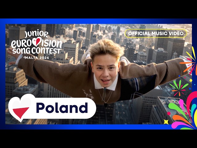 Wiktor Sas - Gravity | 🇵🇱 Poland |  Official Music Video | Junior Eurovision 2026