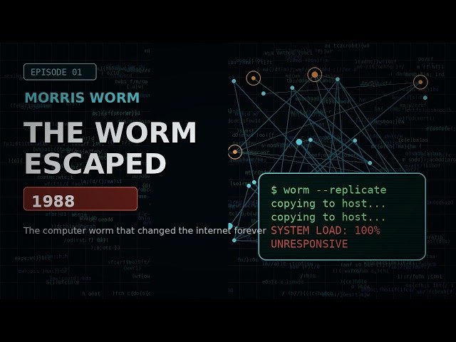 The Morris Worm - Worm That Changed the Internet Forever Morris Worm Episode 1 FULL 15min