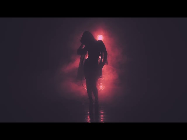 8 Hour 4K Silhouette Woman Dancing VJ Loop 💃🖤 – Elegant Motion Visuals (No Audio)