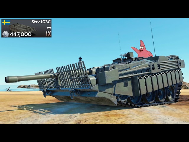 Strv 103C.mp4 - War Thunder Mobile