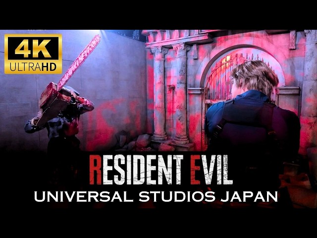 Resident Evil Requiem at Universal Studios Japan – Sneak Peek of The Dive, Merch & Horror Experience