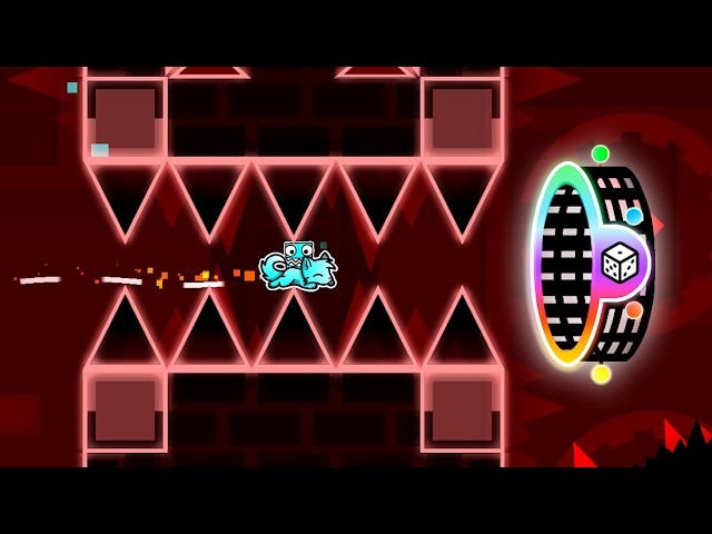 Famous Geometry Dash Levels with RANDOM GAMEMODES!