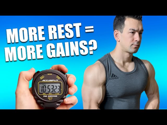 Rest LONGER Between Sets For Faster Muscle Gains