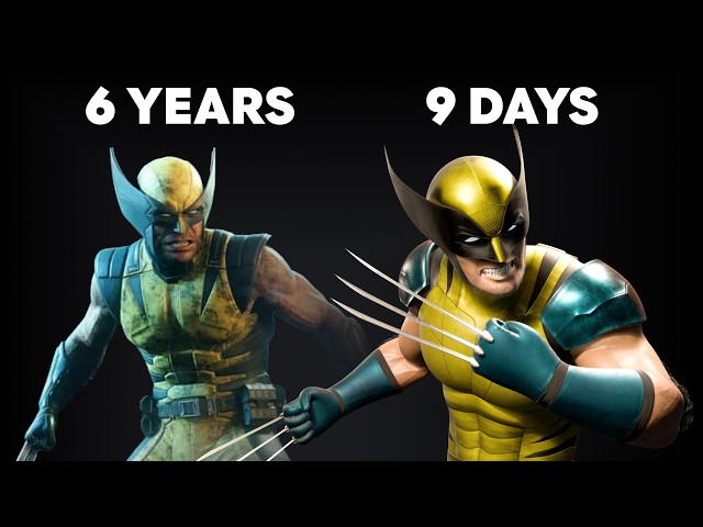 Redesigning Wolverine 3D Model in 9 Days