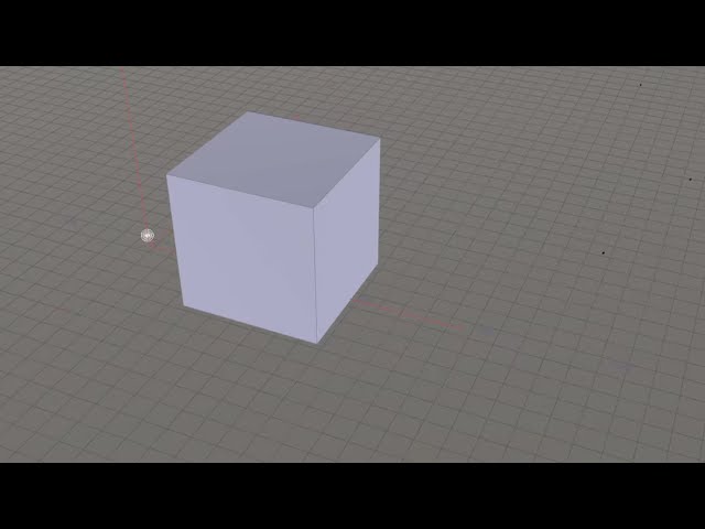 How to animate cube in Houdini