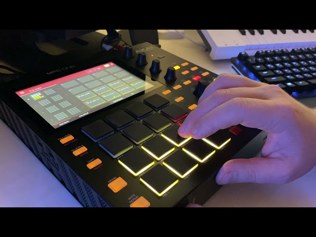 Akai MPC One - Dub techno dawless jam