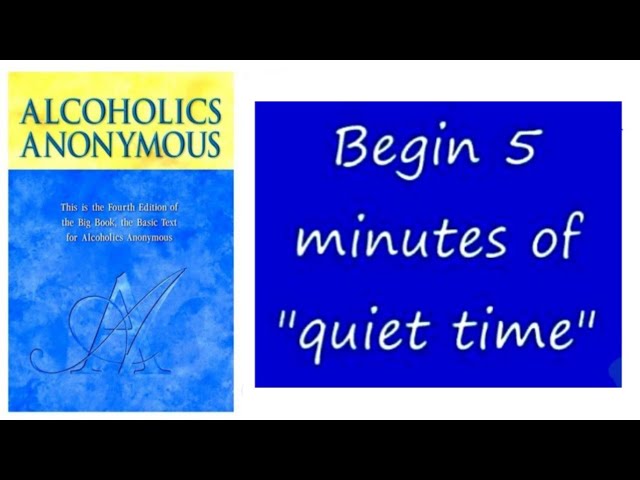 @AA100011 - Alcoholics Anonymous - Paul F - Written Meditation and the 4 Absolutes (Step 11)