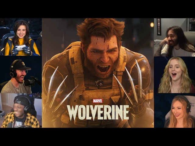 Streamers REACT To The Opening Cutscene In Marvel's Wolverine PS5