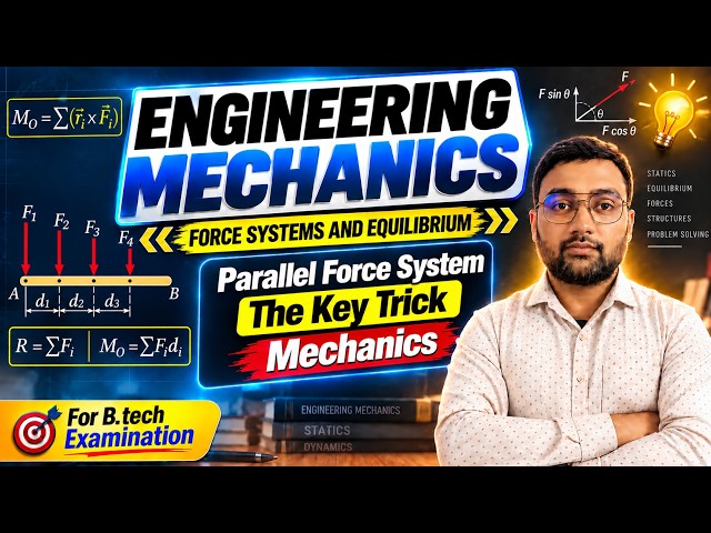 Parallel Force System: The Key Trick in Mechanics