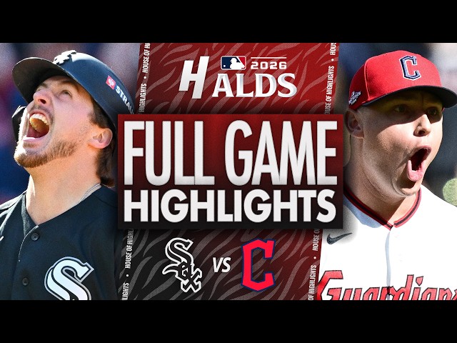 Chicago White Sox vs Cleveland Guardians - GAME 1 FULL HIGHLIGHTS | October 3, 2026 MLB Playoffs