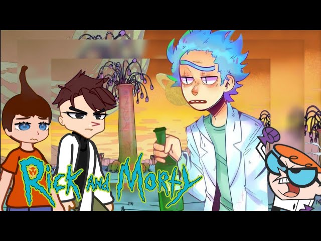 Fandoms React to Rick Sanchez || Rick & Morty || Gacha React 🧠🧪