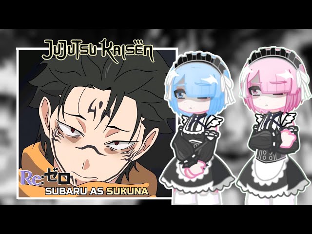 RE:ZERO Characters React to SUBARU (Satella) AS SUKUNA | JJK | PUT VIDEO ON 2X | Gacha React