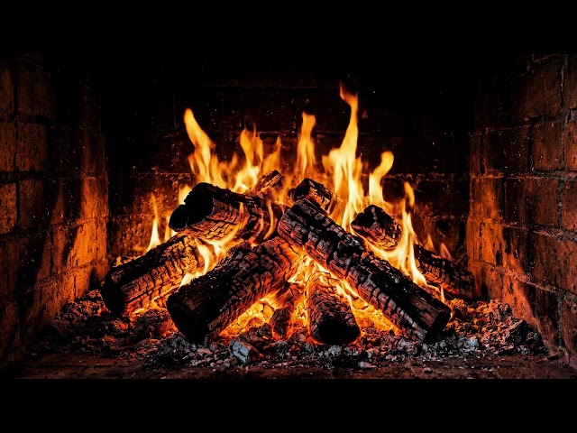 5 Minutes to Deep Sleep: The Most Relaxing Fireplace Ambience 🔥