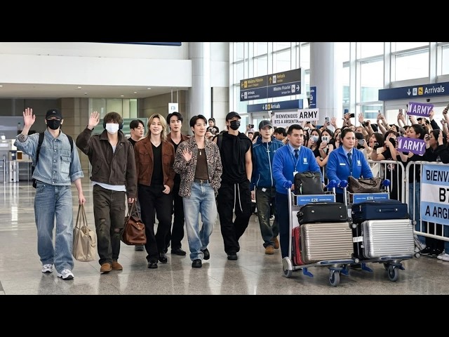 15 Minutes Ago! Taehyung & BTS Arrive in Argentina—Is Buenos Aires Ready for 'Arirang'?
