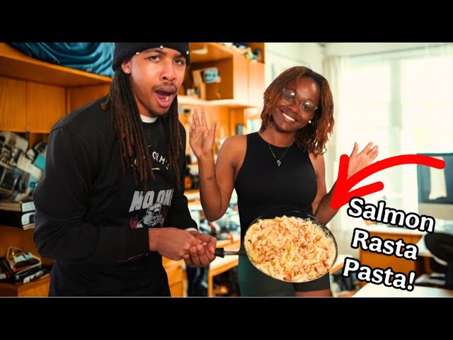 Cooking in My Sister's Tiny Dorm Space!