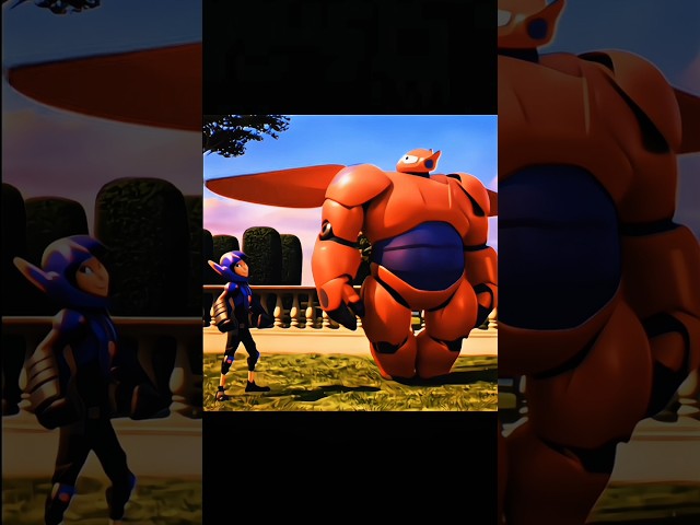 Baymax Was Built Different 💀🔥 | Big Hero 6 #Shorts #Edits #BigHero6 #Baymax