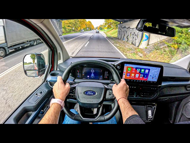 Ford Tourneo Custom AWD 2026 (2.0 EcoBlue 170 hp) | Real POV Test Drive #2583 | Joe Black