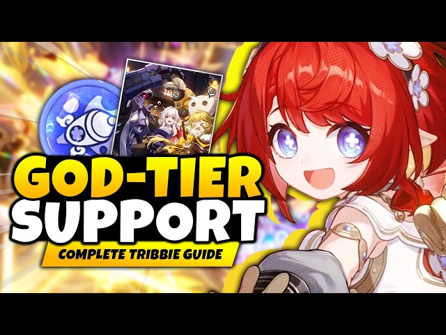 BETTER THAN ROBIN? BEST E0 TRIBBIE Guide & Build [Best Relics, Light Cones & Teams] - Star Rail