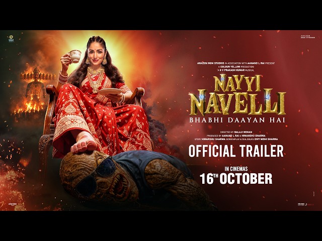 Nayyi Navelli:Official Trailer | Yami,Addinath,Balaji Mohan,Aanand L Rai,G.V.Prakash Kumar| 16th Oct