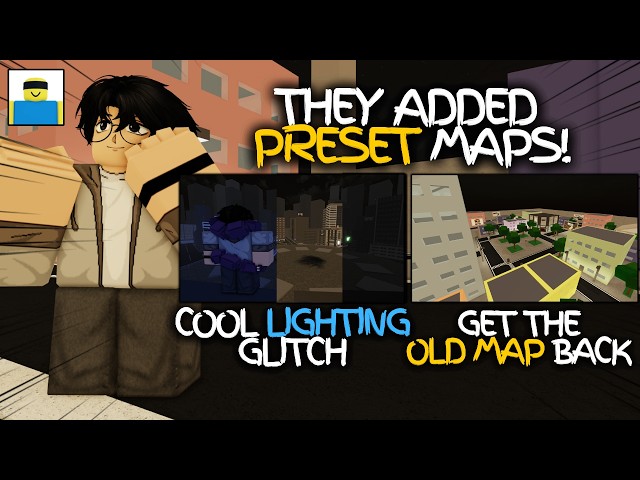 THEY ADDED PRESET MAPS BACK IN JJS? + GET THE OLD MAP BACK AND COOL LIGHTING GLITCH IN JJS UPDATE