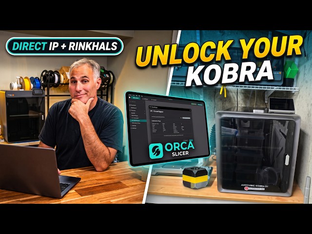 Ditch Slicer Next? Anycubic Kobra + Orca Slicer Setup Guide (IP Printing, ACE Sync & Rinkhals)