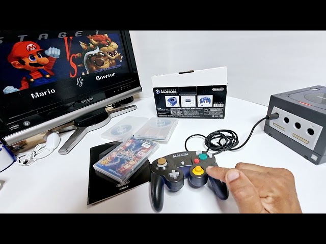 Nintendo GameCube Indigo DOL-001!!!!