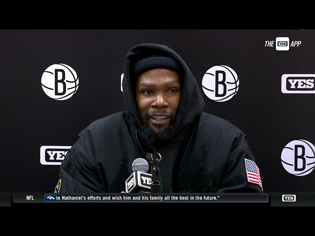 Kevin Durant on Nets' success, focus