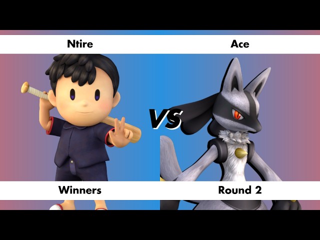 Smash Cafe Plus #62 Ntire (Ness) vs Ace (Lucario) - WR2