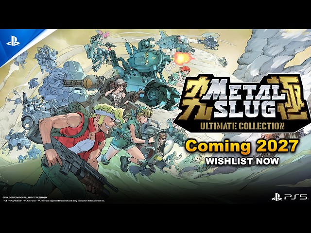 Metal Slug Ultimate Collection - Announcement Trailer | PS5 Games