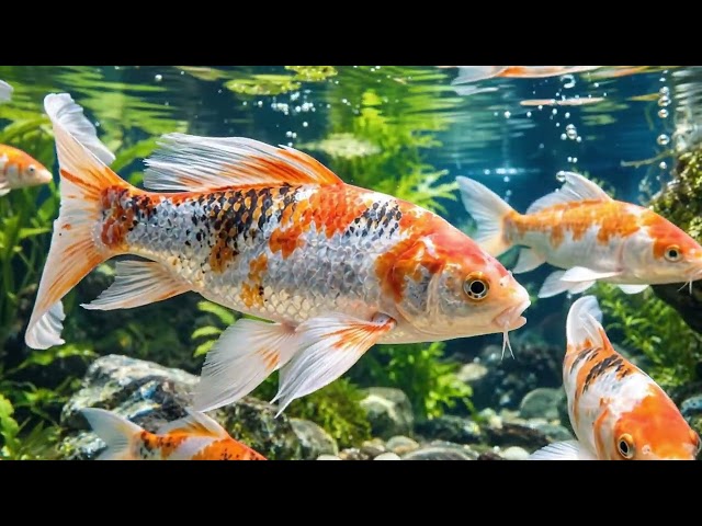 4K Aquarium Fish 🐠 | TV Wallpaper, Screensaver & Relaxing Underwater Ambience