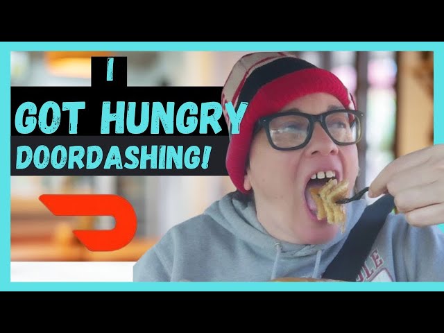 😁  Doordash Driver EATTING Food! / Doordash Ride Along on Valentines Day