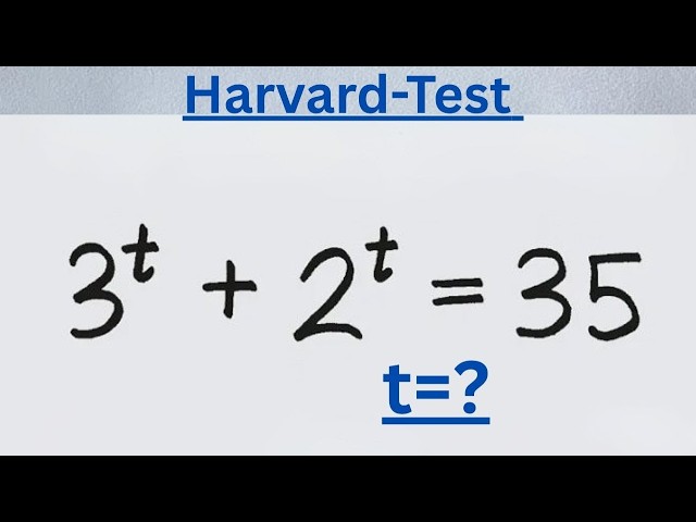Only a genius can solve this algebra equation | Math Olympiad Mathematics 