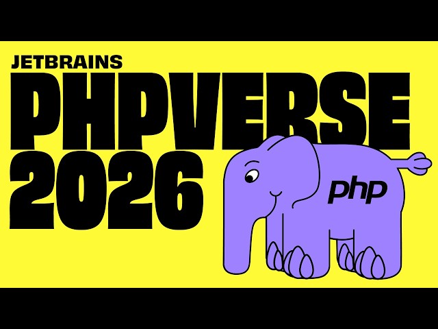 JetBrains PHPverse 2026 – Bringing the PHP community together