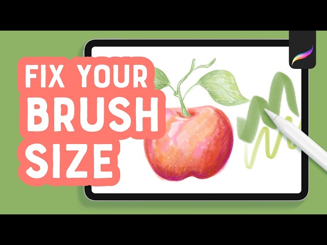 Brush Scaling in Procreate Explained