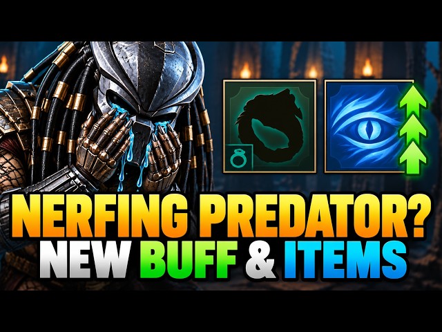 Predator is Getting Nerfed? New Buff & Possibly Accessories join Raid Shadow Legends #raidninja