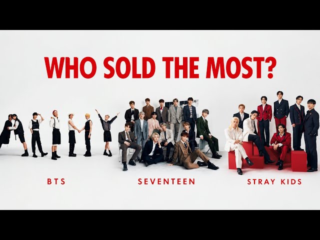 BTS,SEVENTEEN and STRAY KIDS; The 15 Best-Selling K-Pop Boy Group Albums Ever 