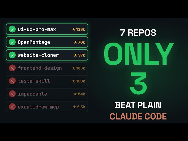I Tested 7 Viral GitHub Repos for Claude Code. Only 3 Were Worth It