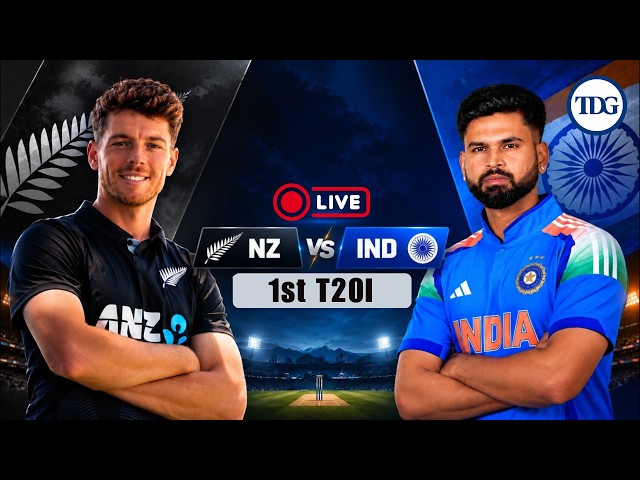 LIVE | New Zealand vs India 1st T20 2026 | IND vs NZ Live Score, Commentary & Match Updates