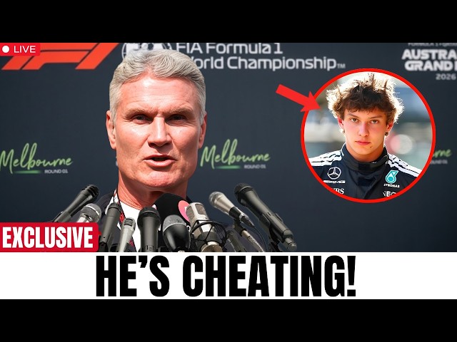 David Coulthard DROPS A BOMBSHELL ON KIMI ANTONELLI!