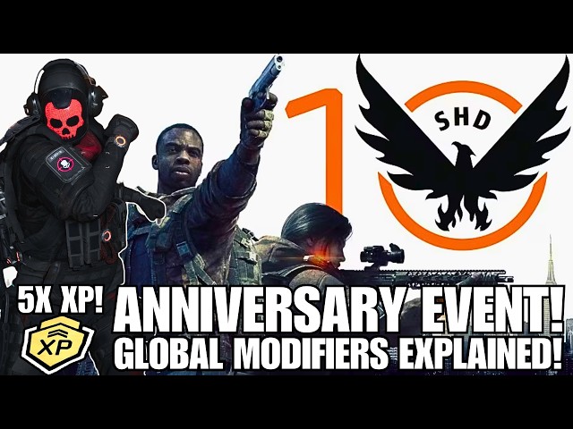 The Division 2 10 Year Anniversary Event Explained! (New Exotics + 5X XP!)