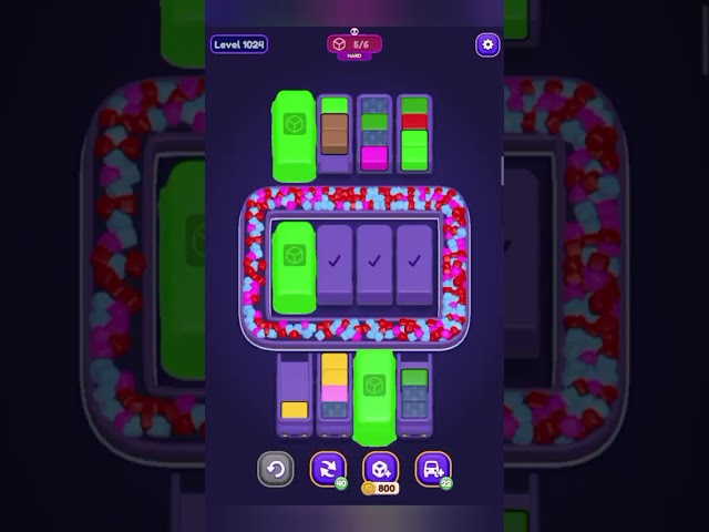 Loop Sort Level 1024 Solution #gameplay #androidgames 