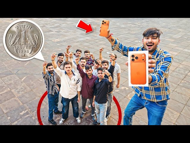 Experiment king#viral 🤑🤑🤑 1 रुपए me iPhone 🤑🤑🤑🤑🤑🤑🤑🤑 170000