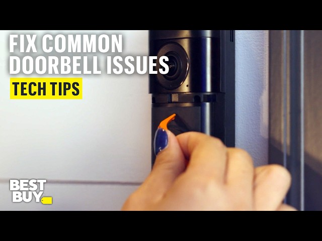 Fixing Common Issues for the Ring Battery Doorbell 4K Pro – Tech Tips from Best Buy