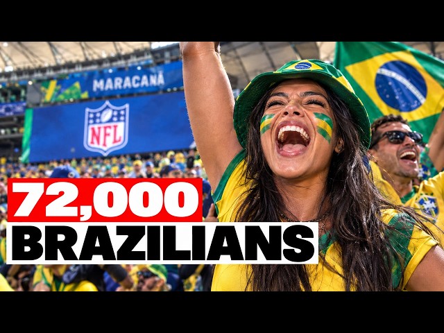 Europeans CAN'T EXPLAIN What 72,000 Brazilians Did at the NFL's First Rio Game