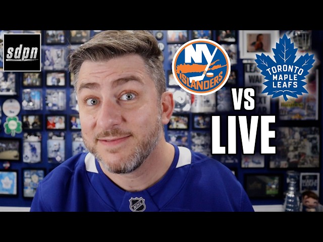 Maple Leafs vs Islanders LIVE w/ Steve Dangle