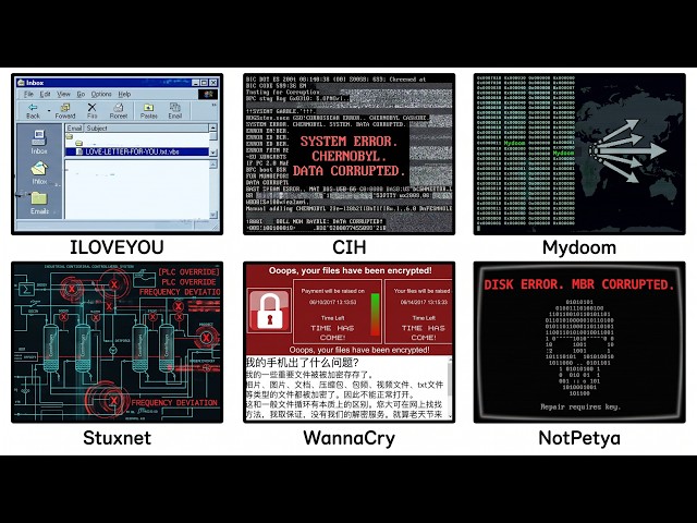 The Most Dangerous Computer Viruses Explained In 8 Minutes