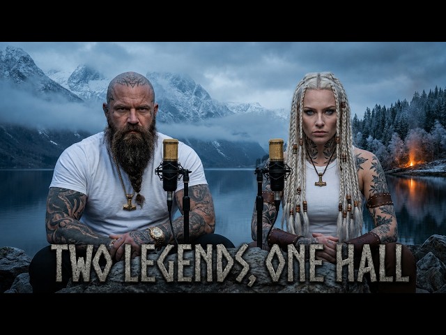 TWO LEGENDS, ONE HALL  | NORDIC RAP BATTLE 🔥 ⚔️ | Valhalla Cypher | Duet | Viking Somg 🔥
