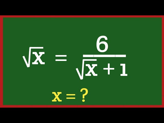 Can you solve this square root problem? 🤔 #maths #squareroot #redicalproblem